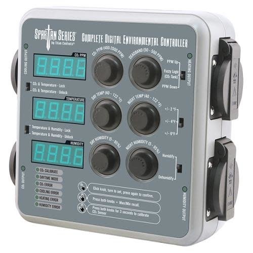 Titan Controls Titan Controls Spartan Series Complete Digital Environmental Controller (Temperature, CO2 and Humidity)