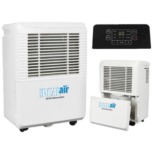 Ideal Air Ideal-Air Dehumidifier 30 Pint - Up to 50 Pints Per Day