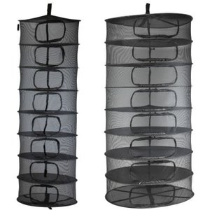 Growers Edge Grower's Edge Dry Rack Enclosed w/ Zipper Opening - 2 ft (12/Cs)