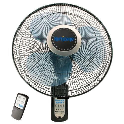 Hurricane Hurricane Super 8 Oscillating Digital Wall Mount Fan 16 in (48/Plt)