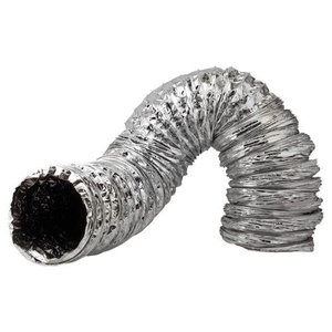 Ideal Air Ideal-Air Supreme Silver / Black Ducting 14 in x 25 ft