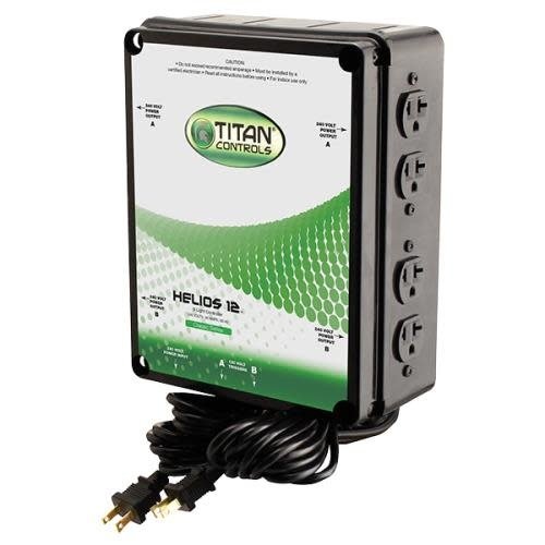 Titan Controls Titan Controls Helios 12 - 8 Light 240 Volt Controller w/ Dual Trigger Cords