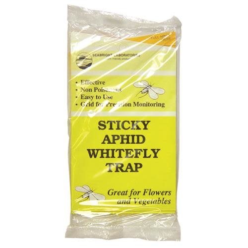 Seabright Sticky Aphid Whitefly Trap 5/Pack (80/Cs)