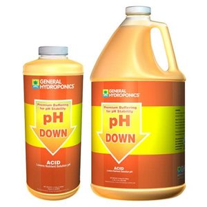 General Hydroponics GH pH Down 8 oz (12/Cs)