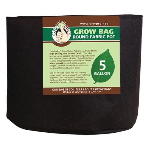 Gro Pro Gro Pro Premium Round Fabric Pot 600 Gallon