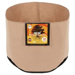 Gro Pro Gro Pro Essential Round Fabric Pot - Tan 2 Gallon (120/Cs)