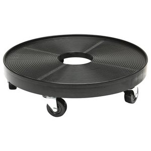 DeVault Plant Dolly Black 24 in Round (4/Cs)