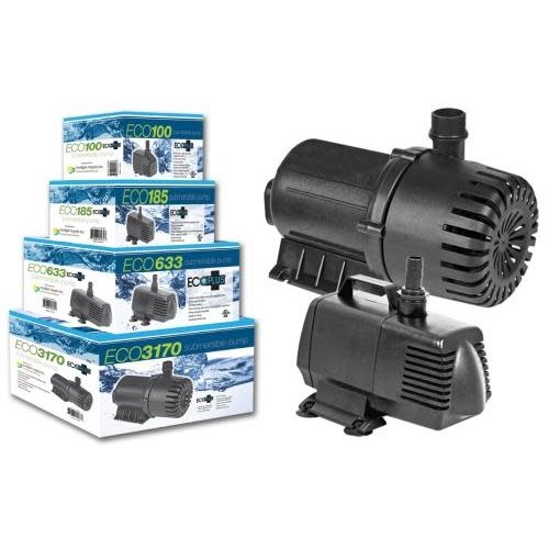 Eco Plus EcoPlus Eco 185 Fixed Flow Submersible/Inline Pump 158 GPH (12/Cs)