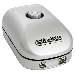 Active Aqua Active Aqua Air Pump, 2 Outlets, 3W, 7.8 L/min