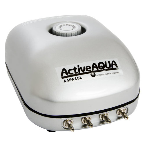 Active Aqua Active Aqua Air Pump, 4 Outlets, 6W, 15 L/min