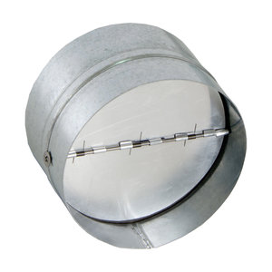 Active Air Backdraft Damper, 6"