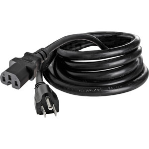 Hydrofarm Notched Ballast Power Cord, 8', 120V, AWG 14/3