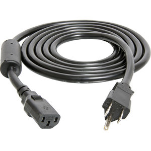 Hydrofarm Power Cord For Phantom, Phantom DE, and Xtrasun Ballasts, 8', 120V, w/Ferrite Ring, AWG 14/3