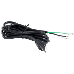 Hydrofarm Power Cord, Heavy Duty, 8', 120V, AWG 16/3, UL