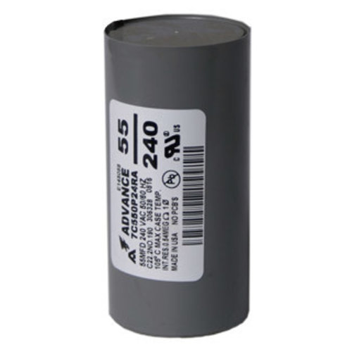 Hydrofarm Capacitor, Sodium, 400W/Dry 55 MFD/240 VAC MIN (Advance)