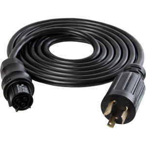 Hydrofarm 8’ Wieland F 18AWG BK locking 347V, L24-20P, Harness