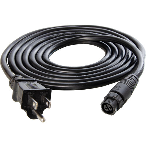 PHOTOBIO PHOTOBIO V Black Cable Harness, 18AWG, 110-120V, w/5-15P, 8'