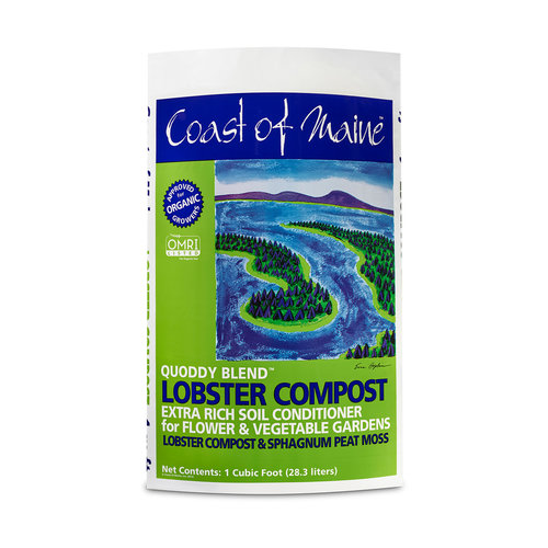 Coast of Maine Coast of Maine Quoddy Blend Lobster Compost, 1 cu ft