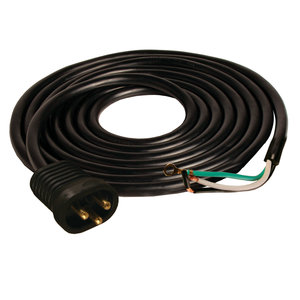 Hydrofarm Male Lock & Seal Cord, 25', 600V, AWG 16/3, UL