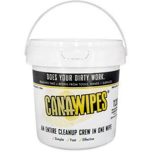 CAN-A-WIPES CAN-A-WIPES Cleaning Wipes, 120 count tub