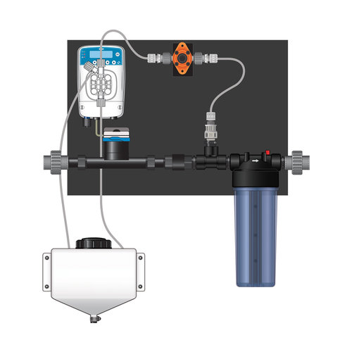 Dilution Solutions / Dosatron Dilution Solutions (NDS) Micro-Doser System, 3/4 in Left to Right (Lo-Flo)