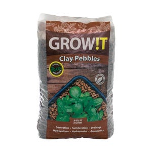 GROW!T GROW!T Clay Pebbles, 25 L