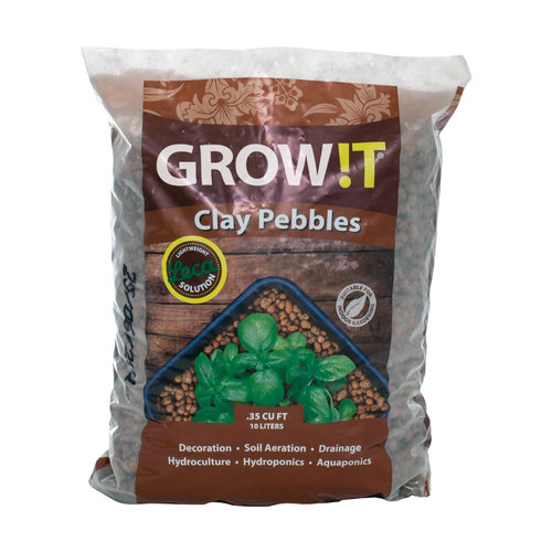 GROW!T GROW!T Clay Pebbles, 10 L