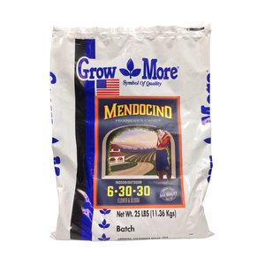 Grow More Grow More Mendocino Flower & Bloom 6-30-30, 25 lbs