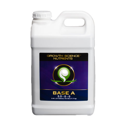 Growth Science Growth Science Nutrients Base A, 2.5 gal