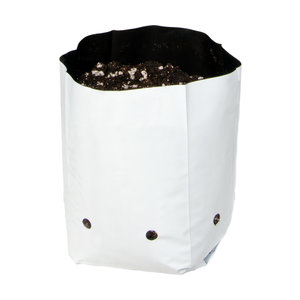 Hydrofarm Hydrofarm Black & White Grow Bag, 1/2 gal (34 packs of 30)