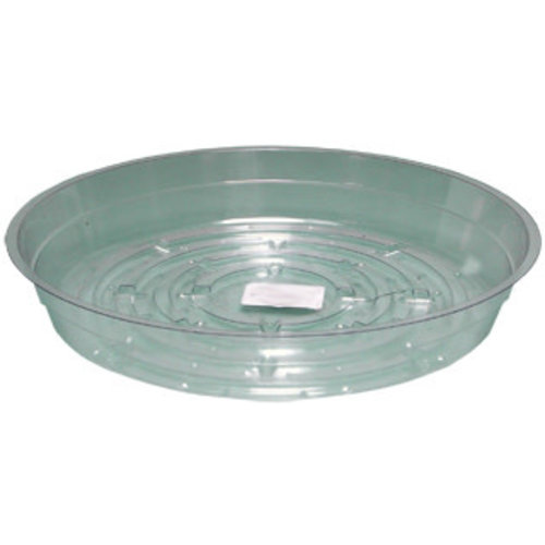 Hydrofarm Clear 8&quot; Saucer, pack of 25