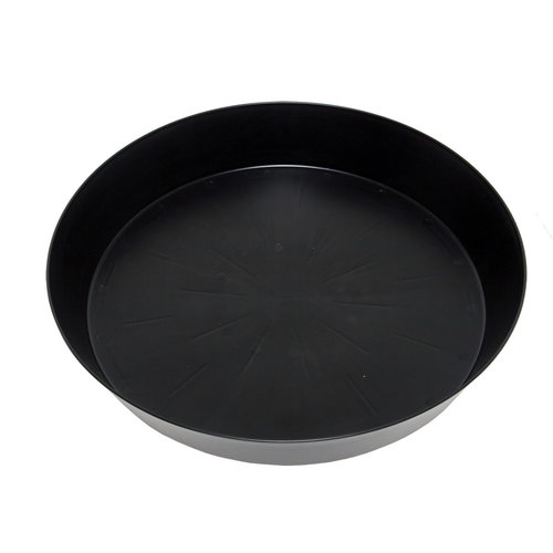 Hydrofarm Super-Sized Black Saucer #20, pack of 5