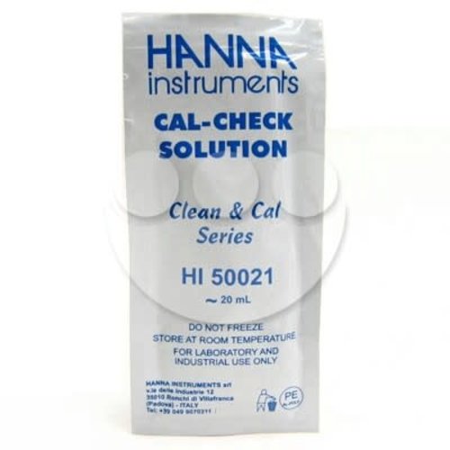 Hanna Instruments Hanna Cal Check Solution, case of 25