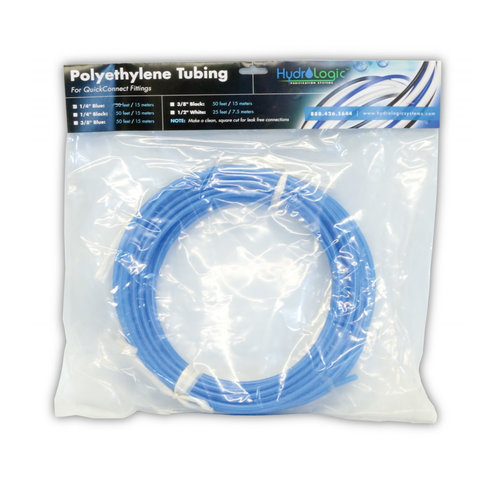 Hydrologic Hydrologic Polyethylene Tubing, 50', Blue, 1/4"