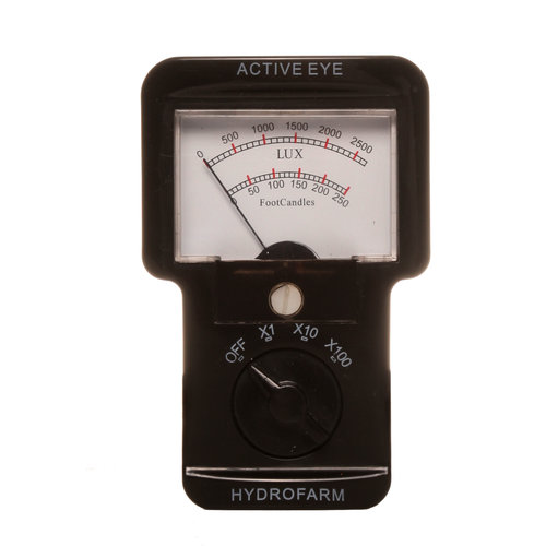 Active Eye Analog Light Meter (Footcandles)