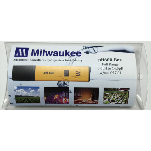 Milwaukee Instruments Milwaukee Instruments pH 600 pH Tester w/1 Point Manual Calibration