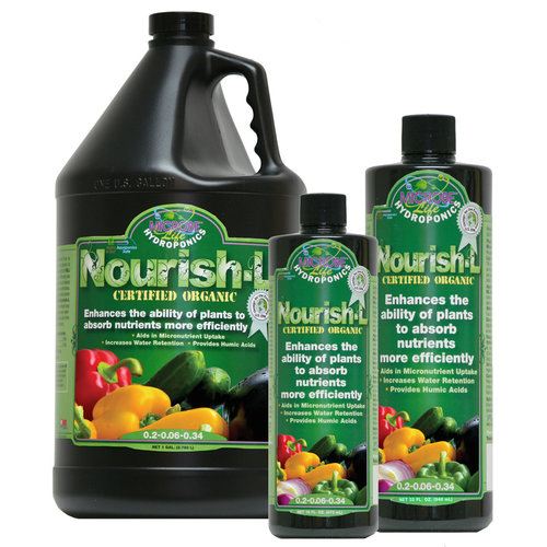 Microbe Life Hydroponics Microbe Life Nourish-L (Certified Organic), 16 oz