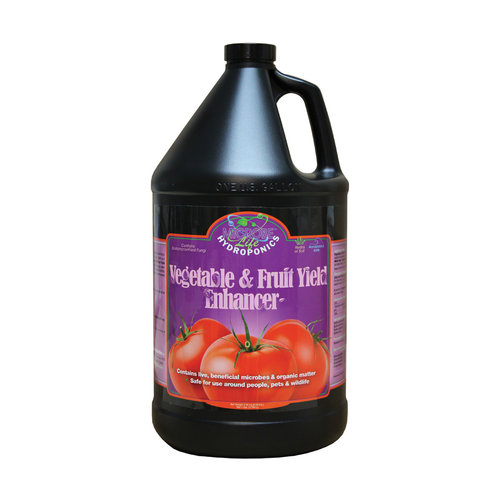 Microbe Life Hydroponics Microbe Life  Hydroponics Vegetable & Fruit Yield Enhancer, 1 gal