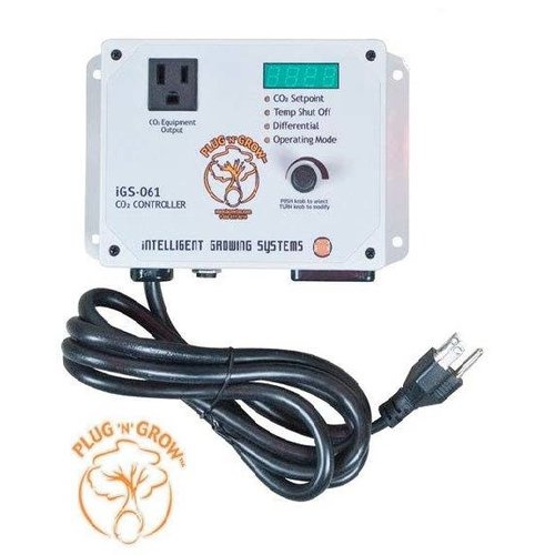 Intelligent Growing Systems (Plug & Grow ) iGS-061 CO2 Smart Controller with High-Temp shutoff