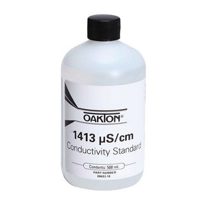 Oakton Oakton 1413 microsiemens/cm Conductivity Standard Solution, 500 ml