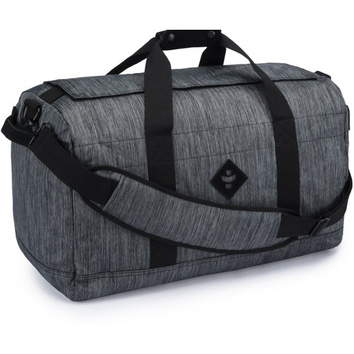 Revelry Supply Revelry Supply The Continental Large Duffle, Striped Black