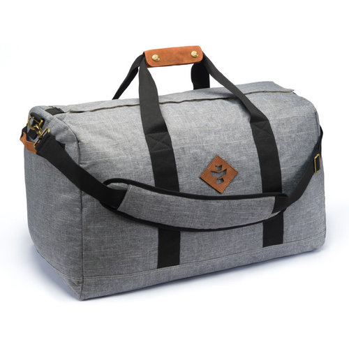 Revelry Supply Revelry Supply The Around-Towner Medium Duffle, Crosshatch Grey