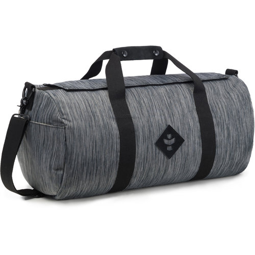 Revelry Supply Revelry Supply The Overnighter Small Duffle, Striped Black