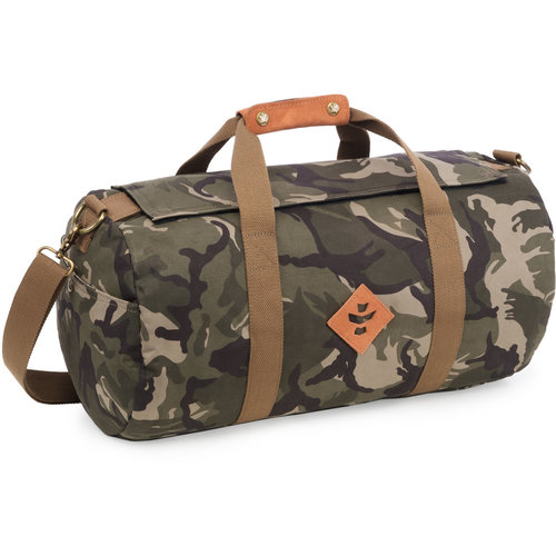 Revelry Supply Revelry Supply The Overnighter Small Duffle, Camo Brown