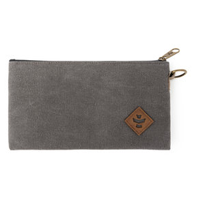 Revelry Supply Revelry Supply The Broker Zippered Money Bag, Ash