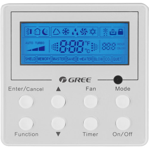 GREE GREE XK41 Wired Controller with Backlight