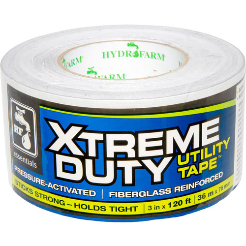 Hydrofarm Xtreme Duty Utility Tape, 3" x 120'