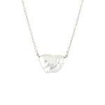Baxter Moerman Tahitian Baroque Pearl Necklace in White Gold