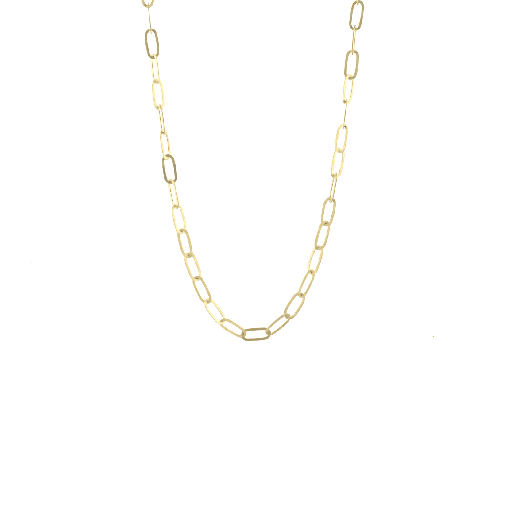 Chain Necklace in Yellow Gold, 18