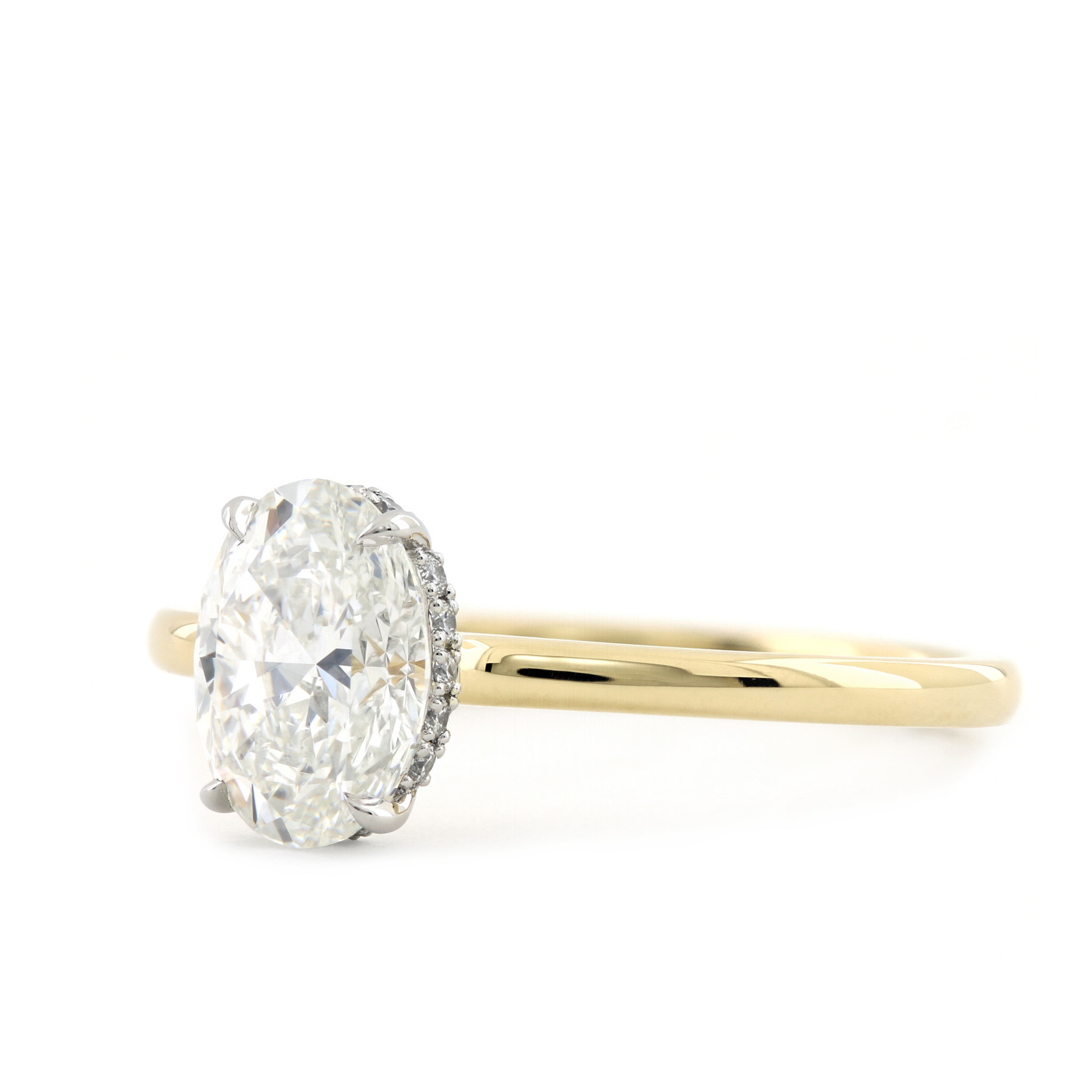Baxter Moerman Gwen Ring with Oval Diamond